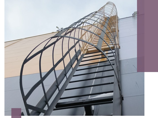 Изготовление и монтаж пожарных лестниц в Сатке профессионально