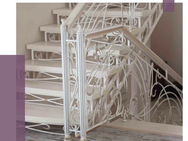 Изготовление кованых лестниц на заказ в Сатке от 87924 руб. | ПРОЛЁТ-Стк