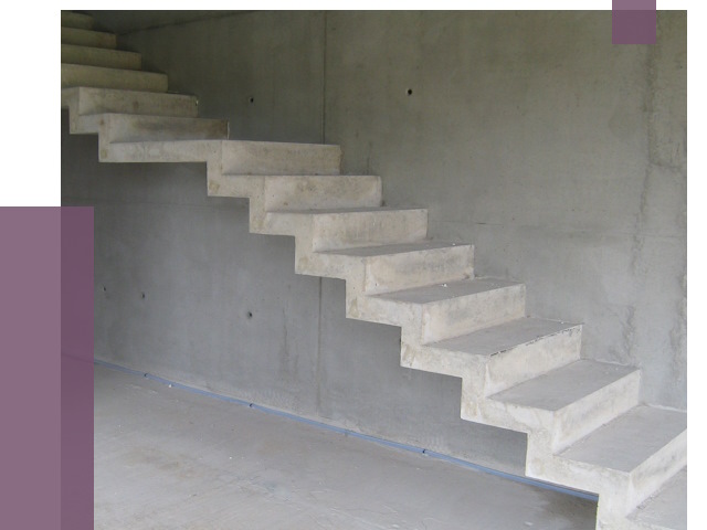 Бетонные лестницы в Сатке от 19136 руб. под ключ | ПРОЛЁТ-Стк