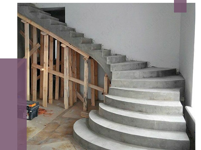 Изготовление бетонных лестниц под ключ в Сатке от 20171 руб. | ПРОЛЁТ-Стк