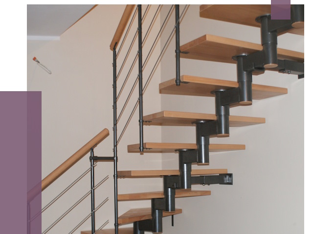 Изготовление модульных лестниц в Сатке от 11637 руб. 