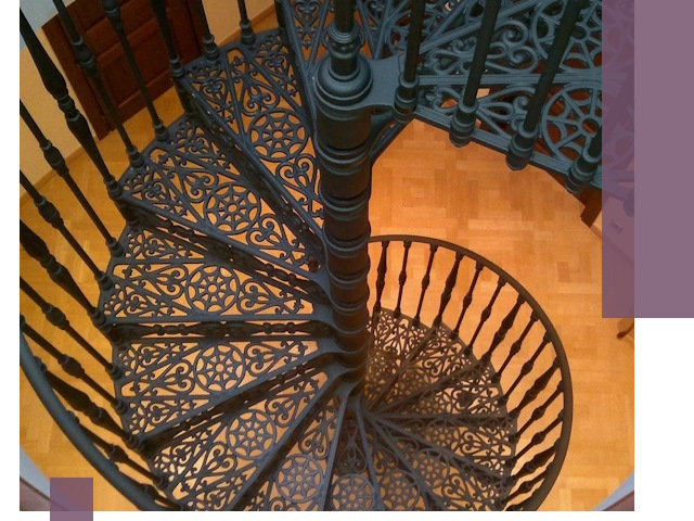 Винтовые лестницы под ключ в Сатке: производство и монтаж