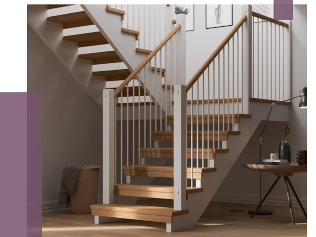 Маршевые лестницы в Сатке от 38531 руб. — монтаж | ПРОЛЁТ-Стк