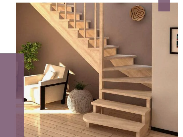 Изготовление Г-образных лестниц в Сатке от 19136 руб. 