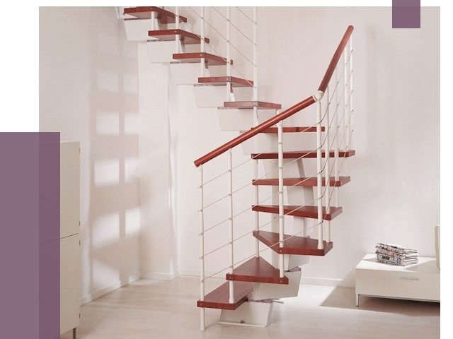 Изготовление лестниц на больцах в Сатке от 9827 руб. | ПРОЛЁТ-Стк