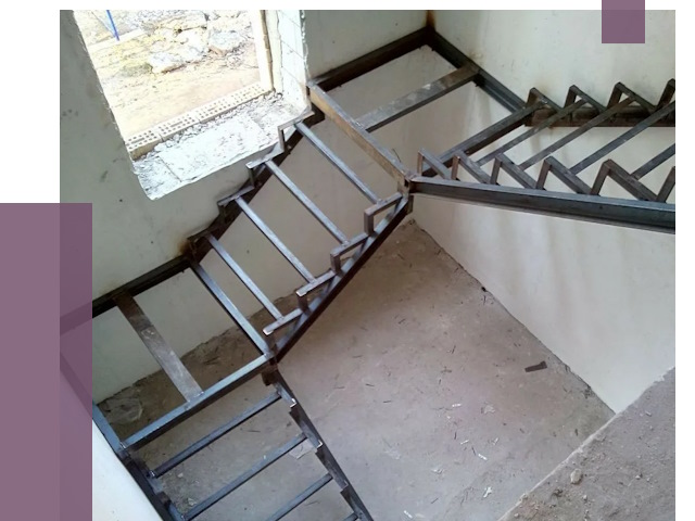 Монтаж лестниц на металлокаркасе в Сатке от 12930 руб. — ПРОЛЁТ-Стк