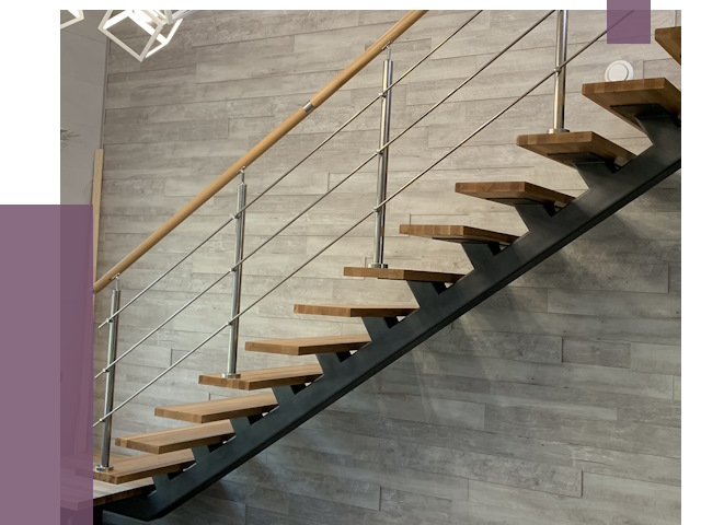 Изготовление лестниц на монокосоуре в Сатке от 77063 руб. 