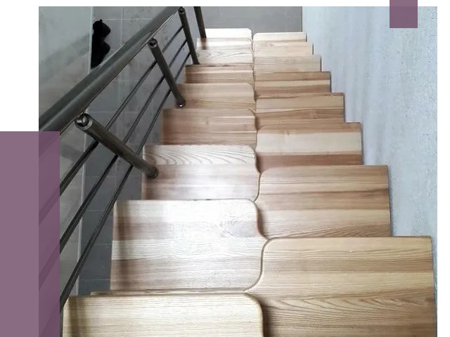 Лестницы гусиный шаг в Сатке от 13189 руб. под ключ | ПРОЛЁТ-Стк