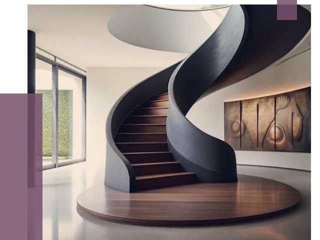 Элитные лестницы под заказ в Сатке от 191364 руб. — ПРОЛЁТ-Стк