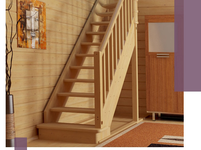 Лестницы эконом класса под ключ в Сатке — недорого и быстро