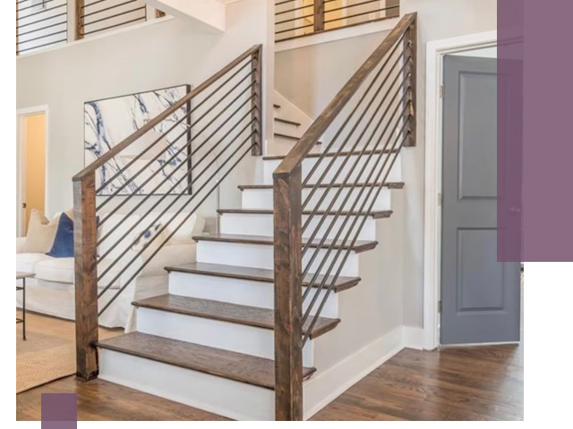 Лестницы для коттеджа под ключ в Сатке — изготовление и монтаж