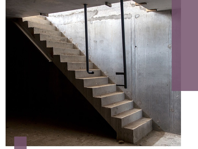 Изготовление и монтаж лестниц в подвале в Сатке
