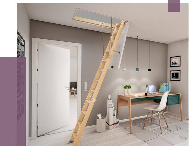 Чердачные лестницы в Сатке — от 14740 руб. | ПРОЛЁТ-Стк