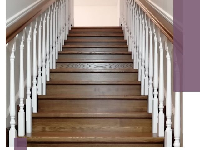 Лестницы из ясеня на заказ в Сатке — изготовление и монтаж