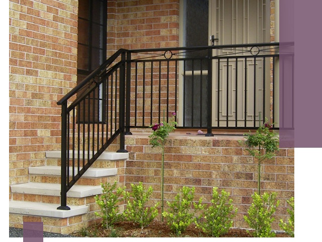 Уличные перила из металла под ключ в Сатке