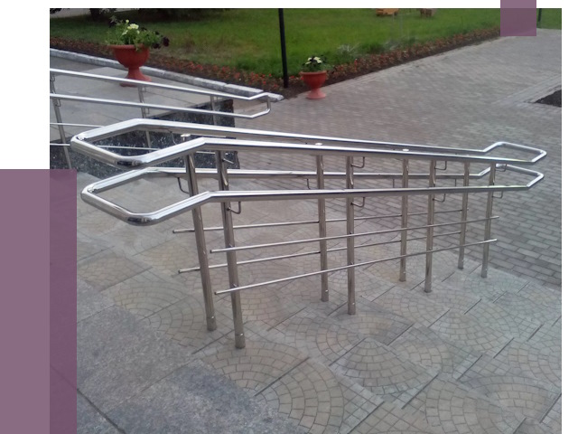 Перила для инвалидов в Сатке от 7675 руб. под ключ | ПРОЛЁТ-Стк