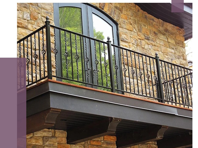 Балконные ограждения в Сатке от 8120 руб. — купить | ПРОЛЁТ-Стк