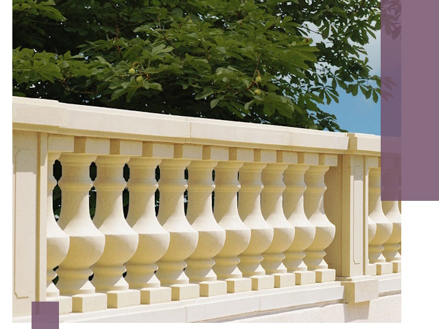 Установка балюстрады в Сатке: изготовление и монтаж под ключ