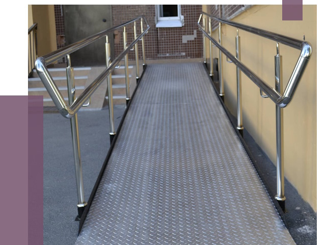 Пандусы в Сатке от 12413 руб. — установка для инвалидов | ПРОЛЁТ-Стк