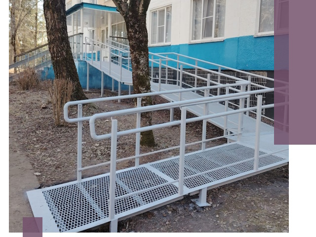 Пандусы под ключ в Сатке: изготовление, монтаж и демонтаж