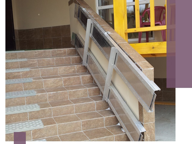 Откидные пандусы под ключ в Сатке — монтаж и демонтаж