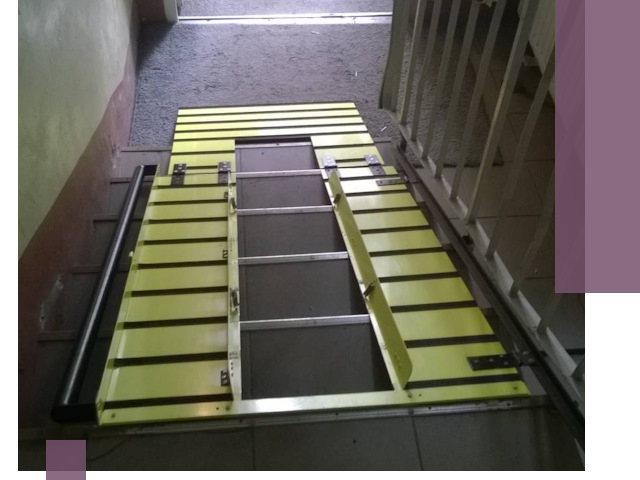 Профессиональный монтаж пандуса в подъезд в Сатке