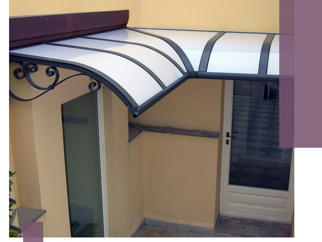 Монтаж козырьков любой сложности в Сатке под ключ