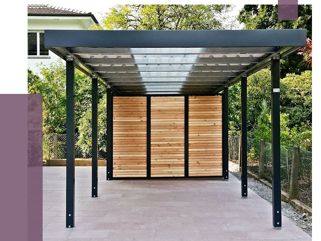 Отдельно стоящие навесы во дворе в Сатке от 81200 руб. | ПРОЛЁТ-Стк