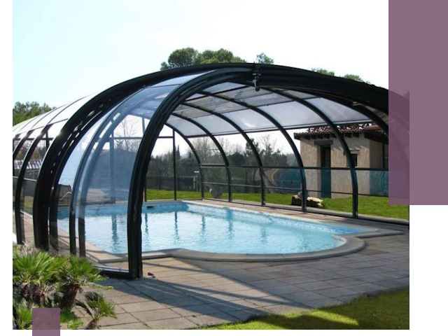 Навесы для бассейна в Сатке: изготовление и монтаж под ключ