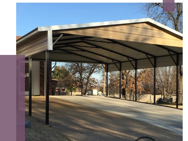 Двускатные навесы в Сатке от 8120 руб.  | ПРОЛЁТ-Стк