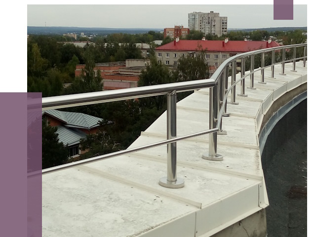 Парапеты и ограждения кровли в Сатке от 5017 руб.