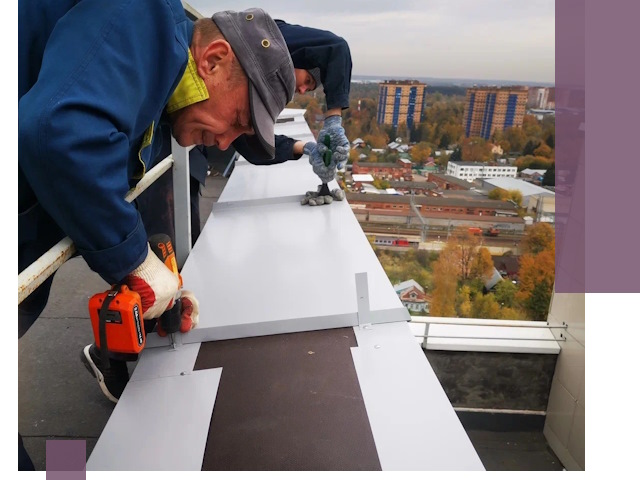 Монтаж парапетов в Сатке — установка прочных металлических ограждений