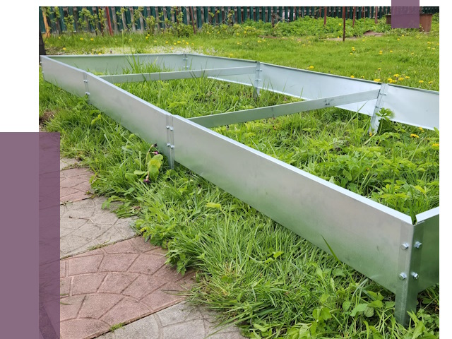 Металлические бордюры для грядок в Сатке от 1810 руб. 