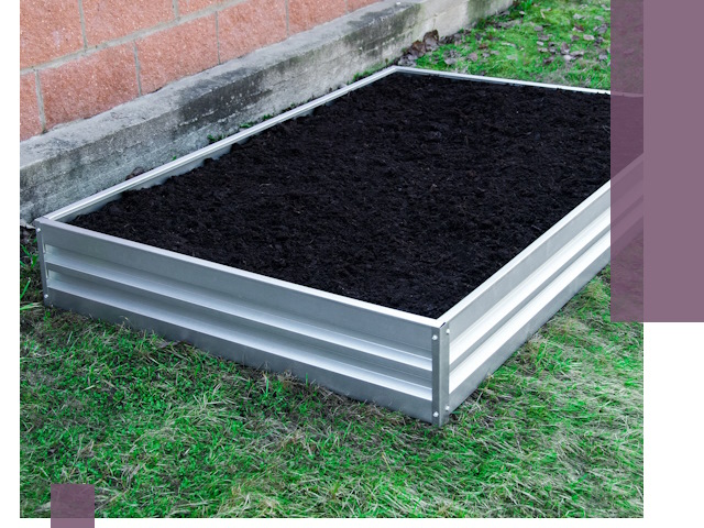 Металлические бордюры для грядок в Сатке: прочность и аккуратность