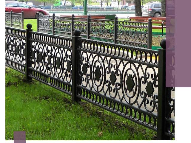 Секционные газонные ограждения под ключ в Сатке