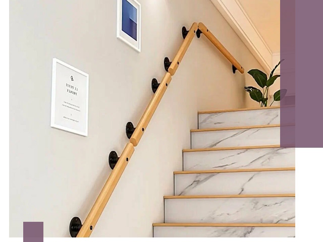 Поручни металлические и деревянные под ключ в Сатке