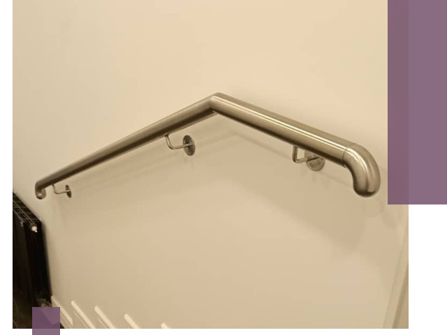 Изготовление пристенных поручней в Сатке под ключ за сроки