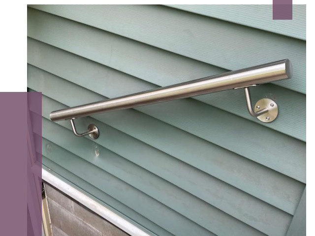 Поручни из нержавеющей стали в Сатке от 7758 руб.  | ПРОЛЁТ-Стк