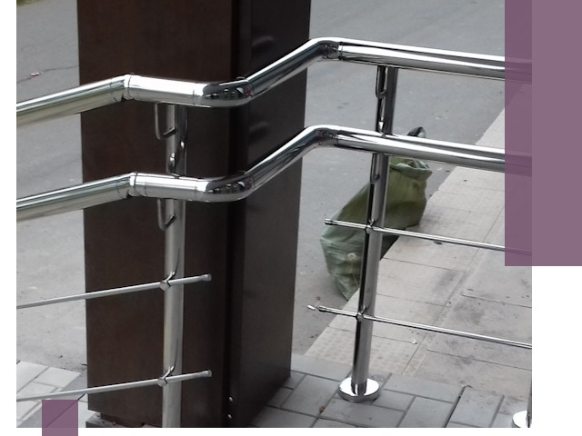 Монтаж поручней из нержавеющей стали в Сатке качественно и быстро